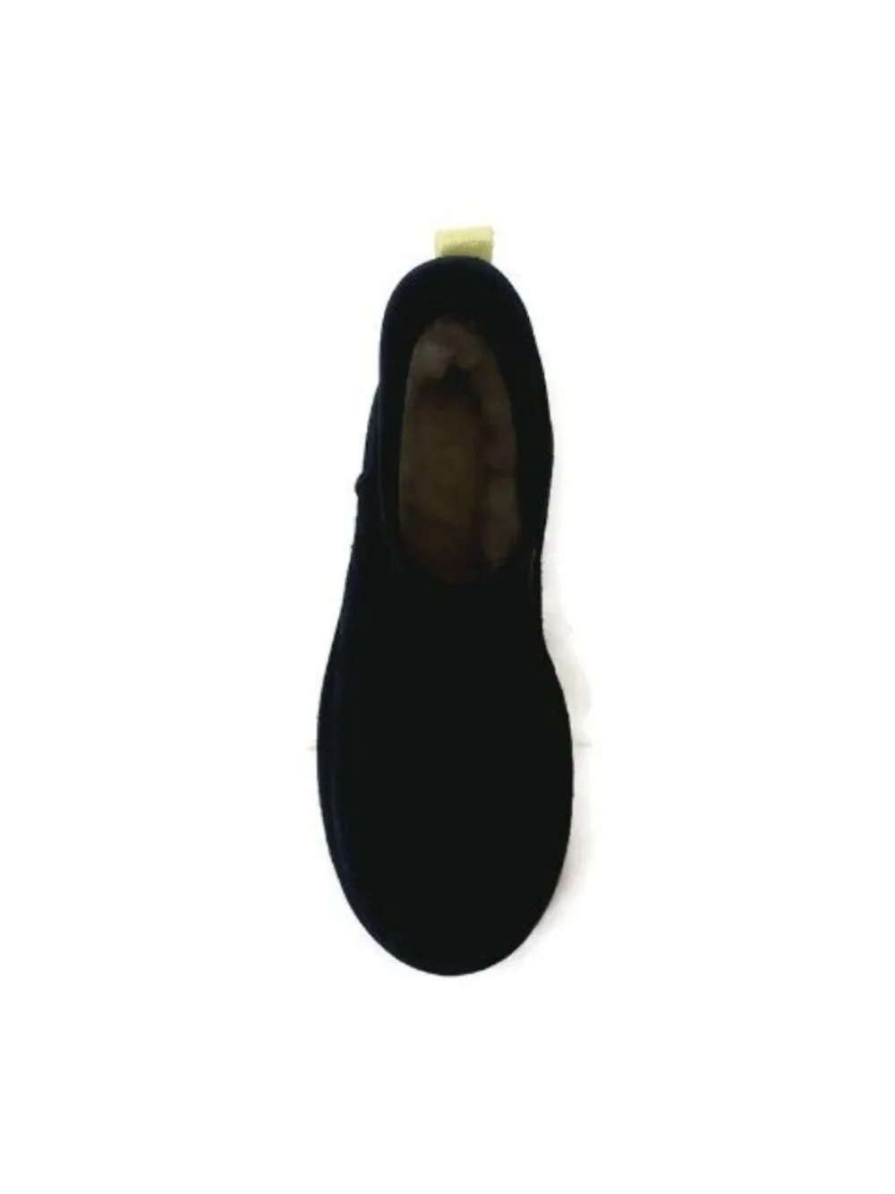 UGG Classic Mini Dipper Platform Suede Leather Boots Womens Size 7 EU 38 Black